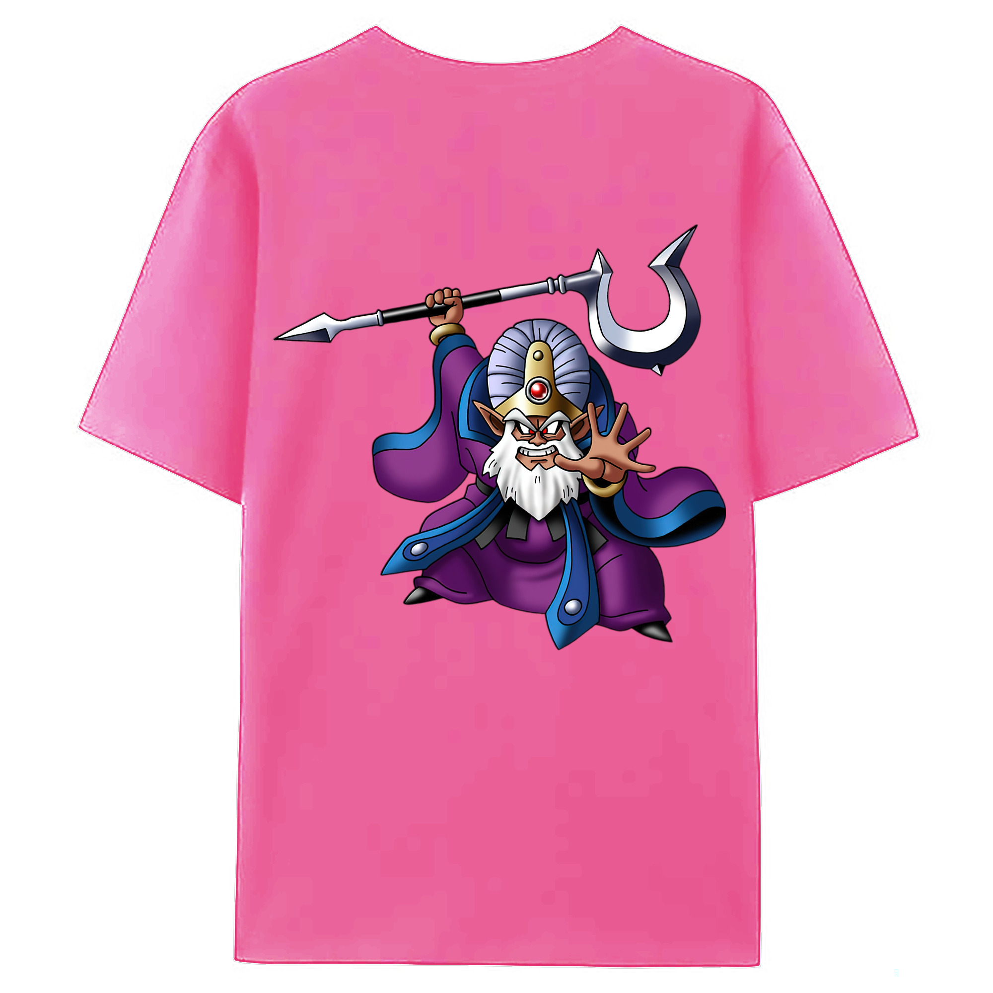 （画像用） ドラゴンクエスト Doragon Kuesuto Dragon Quest レディース半袖Tシャツ(バックプリント)